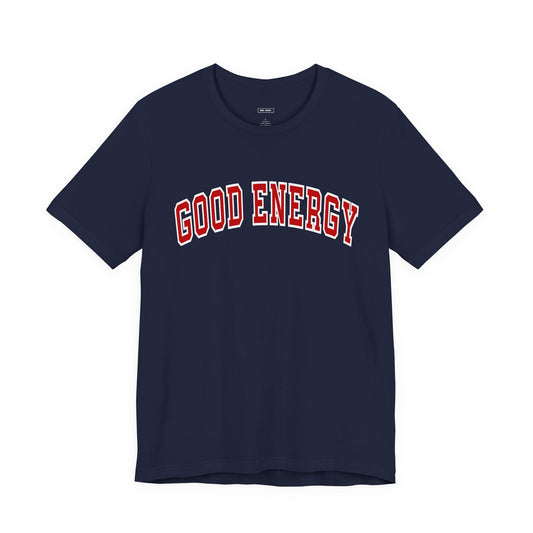 Navy/Red Arch Tee