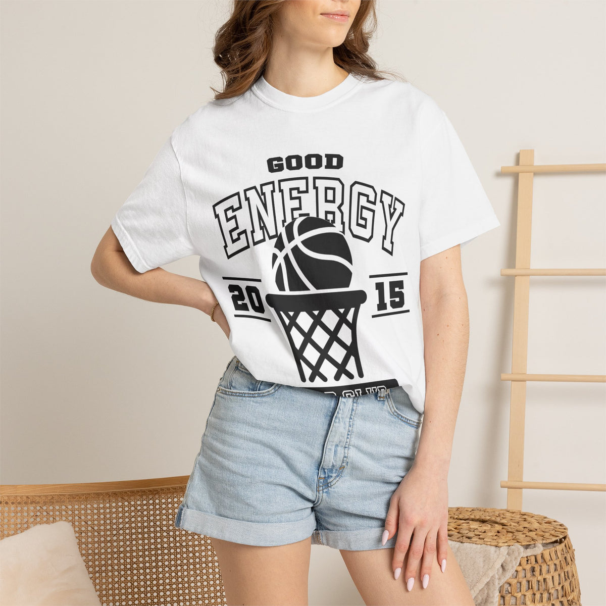 Good Energy Hoop Club Basketball T-Shirt