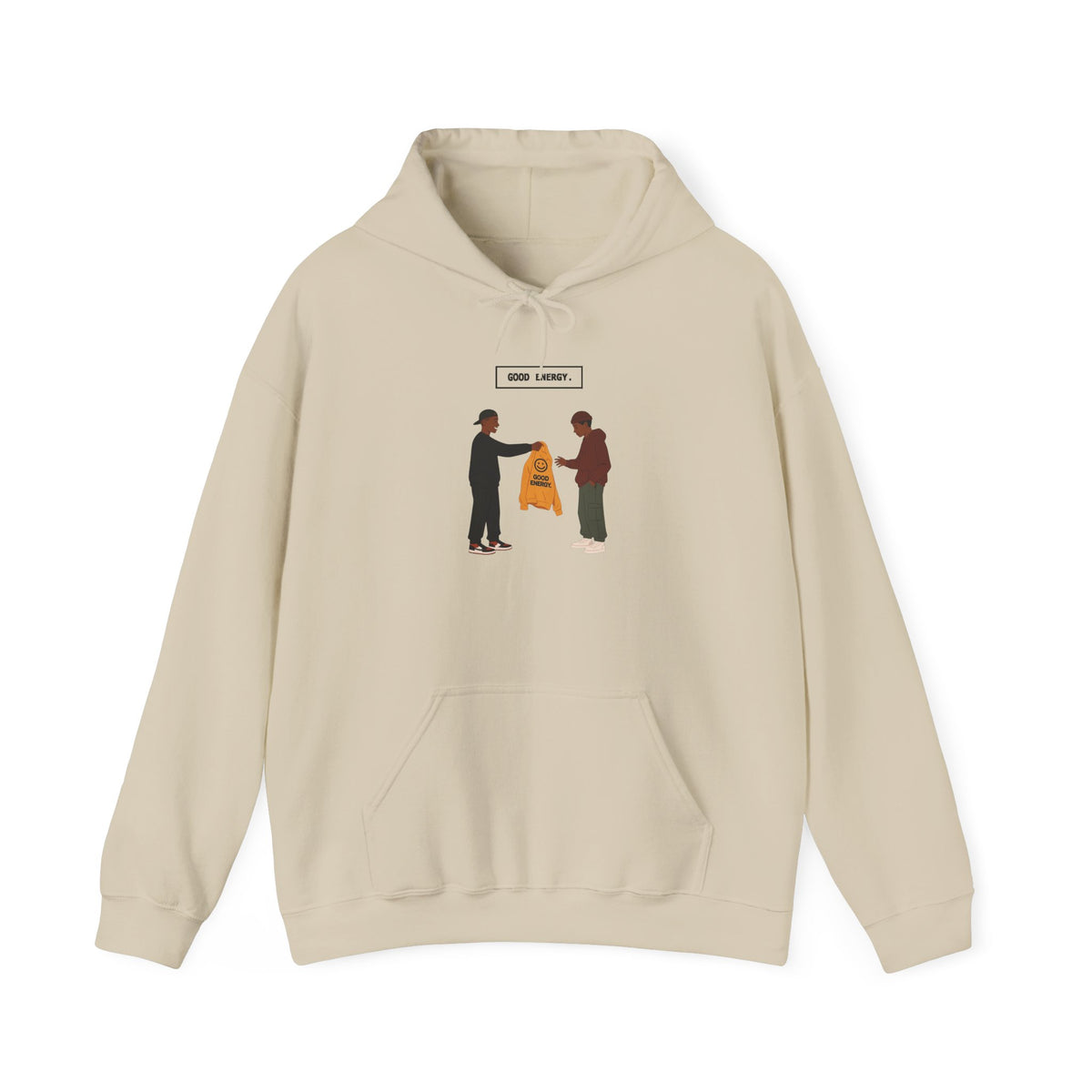 Handing Over Jacket Hoodie | Minimal Illustration, Casual Streetwear