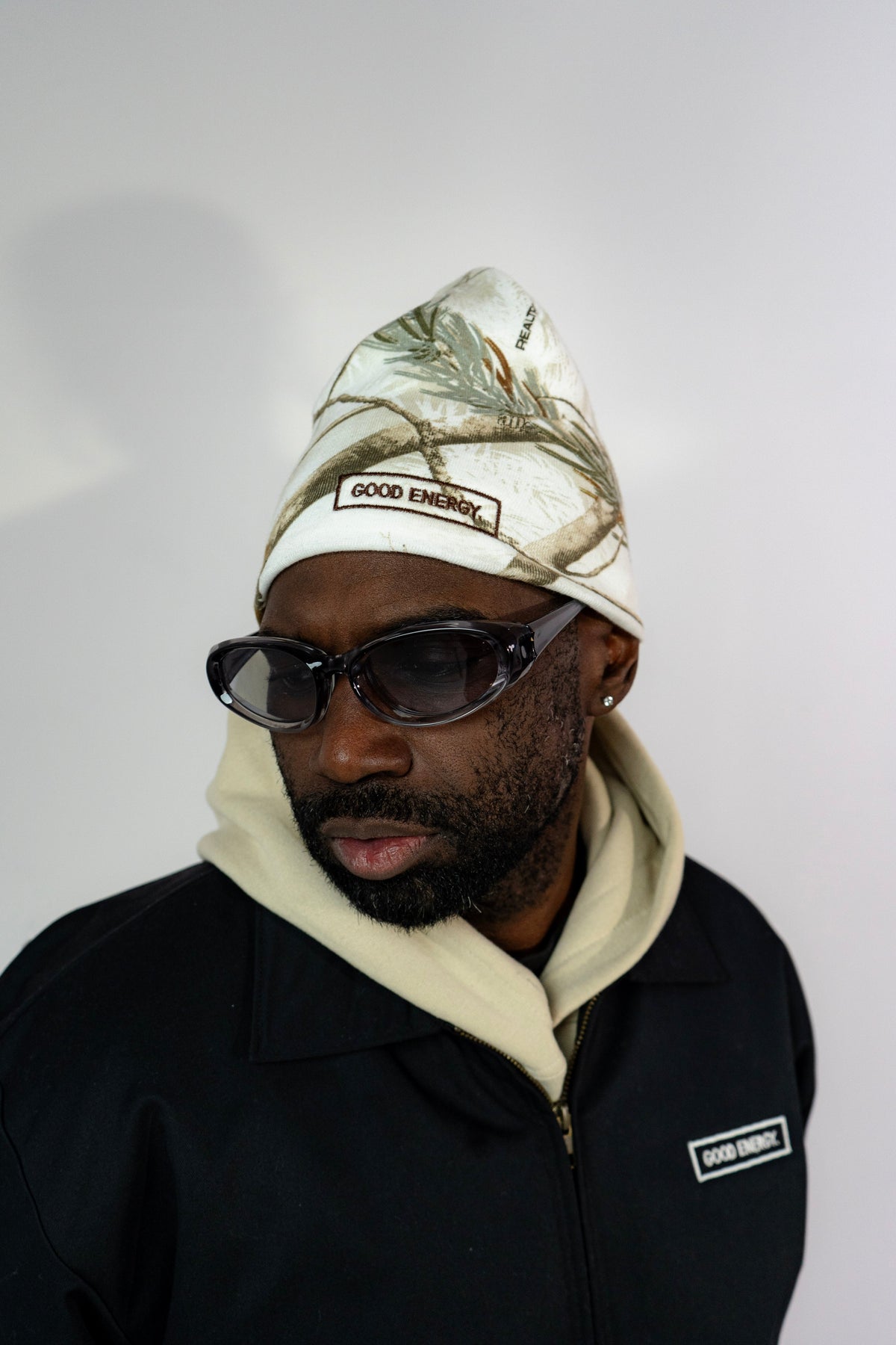White RealTree Camo Beanie