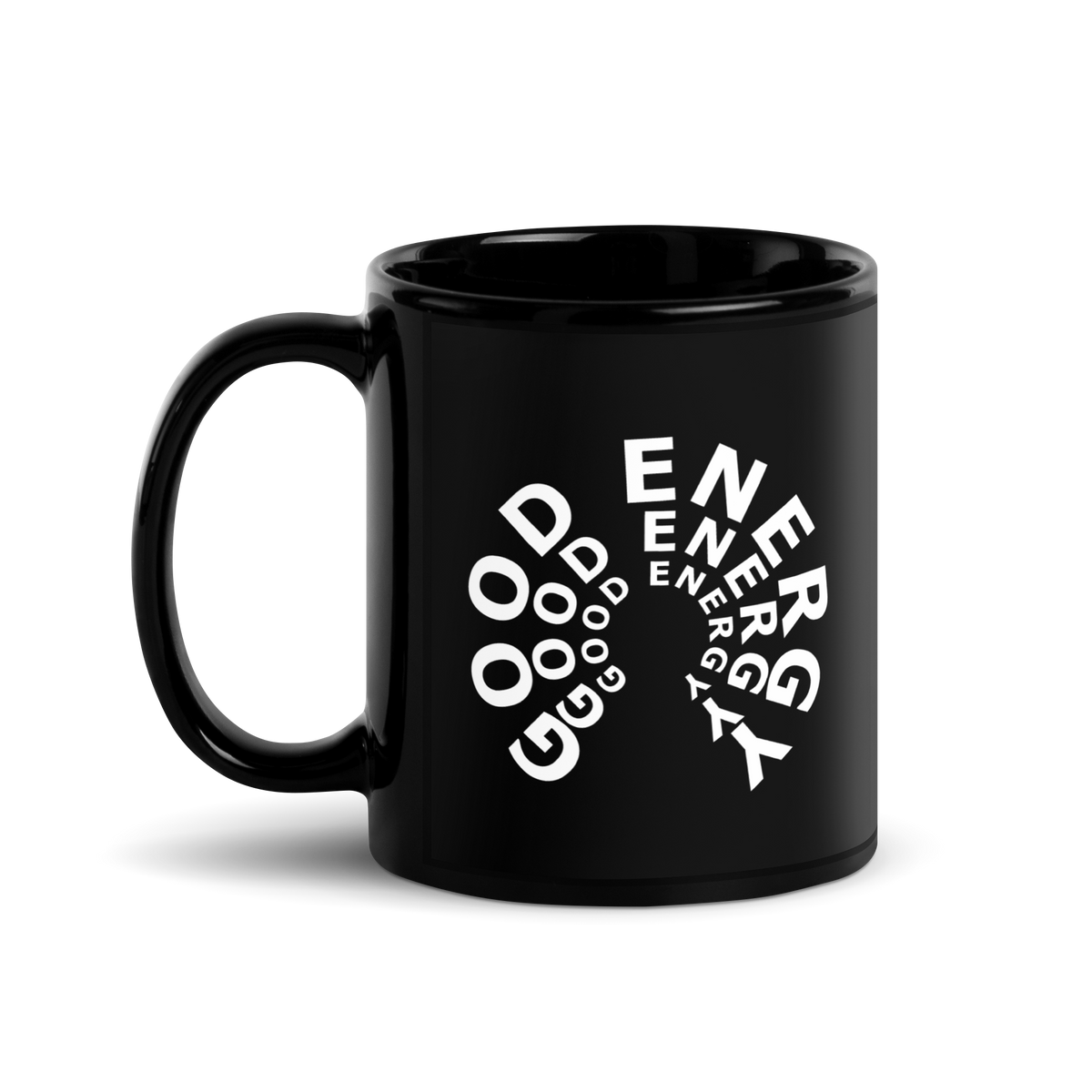 Black GE Coffee Mug