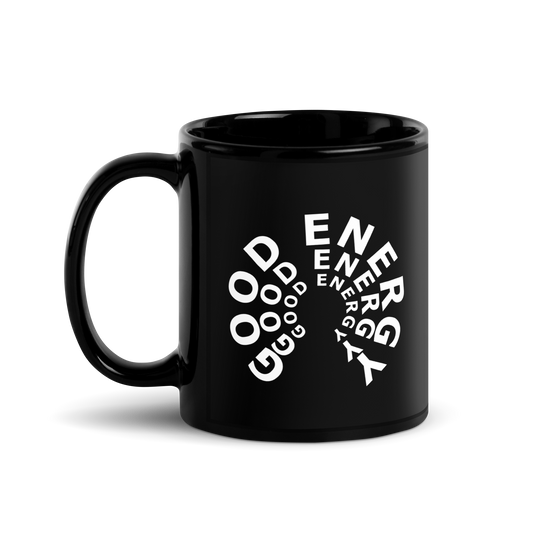 Black GE Coffee Mug