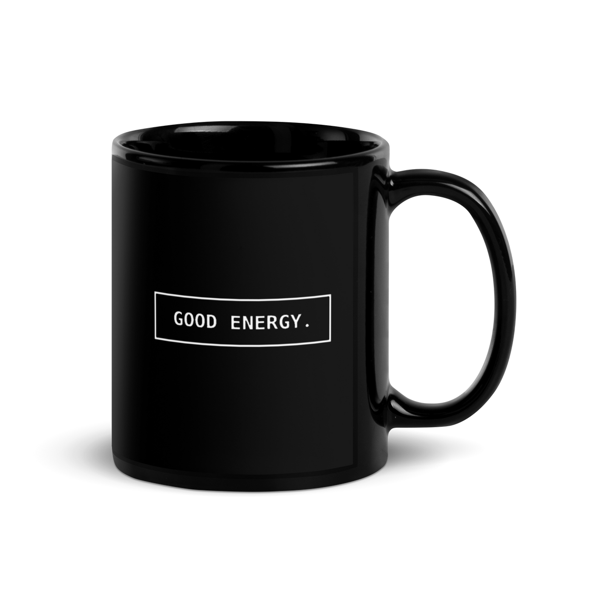 Black GE Coffee Mug